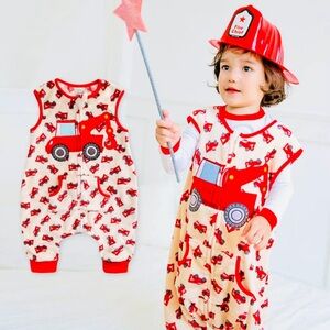 Kids Construction Vehicle Matching Set - Red